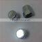 metal end cap customize size option metal meterial and surface treatment Metal cap in Chrome plated