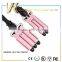 Wholesales Professional Pink Triple hair Waver /hair curler