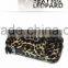 64 Capacity South American Leopard Grain PU Leather Cover CD DVD Bag CD DVD Storage Bag CD-ROM Package Car Disc Package