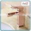Single Handle Gold Basin Mixer Waterfall Tap
