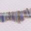 Large Rainbow Titanium Quartz Stone Stick Point Beads Craft Necklace strand, Natural Stones Spike Pendants Supplies