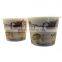 Hot sale strong stiffness and flexible competitive decorative printed ice cream cups OEM ODM products maker