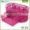 Office &amp; school supplies pink power coated metal mesh desk organizer