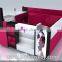 customized high quality eyebrow threading kiosk with a dresser in mall for sale