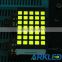 square dot 1.2 inch dot matrix led display from ARKLED with blue color