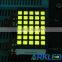 square dot 1.2 inch dot matrix led display from ARKLED with blue color