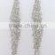 Temperament wholesale silver cup chain tassel earrings