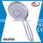 Chrome bathroom accessories for shower head