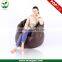 wholesale PU bean bag / comfort arm chair bean bag indoor&outdoor