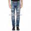 Biker Jeans Blue Denim jeans pantalon (LOTK002)
