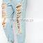 Distressed Boyfriend Jeans(LOTW025)