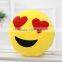 2015 new design emoji pillow, with polyester fiber filling