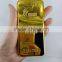 4000mah ultra thin gold bullion power bank golden mobile phone charger
