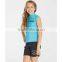 GIRL'S REGULAR FIT UV50+ NYLON LYCRA CAPRIC RASH GUARD/ SPANDEX SPORTSWEAR
