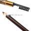 Luxury Golden Two Sides Eyebrow Pencil With Brush