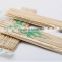 HY Factory Wholesale Natural BBQ Use 4.0mm*25cm bamboo skewers or bamboo sticks
