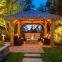 Luxury Eco-friendly Wooden Outdoor Bar gazebo
