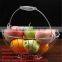 stainless steel mesh fruit basket / kitchen sieve / vegetable storage basket
