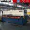 QC12Y China WORLD Brand Cnc hydraulic metal plate shearing machine