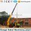 100HP YTO tractor post hole digger with crane for Highway Bridge Company