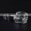 Hot selling wedding gifts 10ml apple shaped refillable perfume glass bottles for essential oil packaging