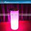 new plastic led planter with light/colorful flowerpot