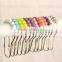 Colorful Shower Curtain Hooks Rings,Polished Chrome Metal Bathroom Shower Curtain Hooks, Curtain Hooks, Curtain Rings