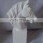 white resin horse sculpture artificial animal head horse head statue