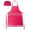 non-woven kitchen and hat set