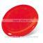 outdoor plastic frisbee bended at the edge pet toy frisbee