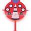 Plastic Seven Ladybirds Style Garden Decorative & Warning Signs