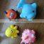 pinch pvc animal Bath Toy, hot sale make your own soft plastic vinyl toy, non-toxic squeeky bath toys
