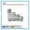 4 Pieces Colorful Metal Coated Glass Kitchen Canisters Set With Screw Top Lid