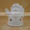 High White Effect Ceramic Christmas Decoration With LED Light New Item