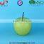 BSCI Audit Factory Popular Home Decor Ceramic Apple Figurine, Ceramic Green Apple Decorative Fruit