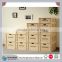 SEDEX Factory wholesales High quality Pine wood stackable wooden storage Drawer
