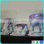 Pop pink acrylic cosmetic stands display with led lighting box,cosmetic display stand
