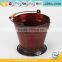 metal flower pots with handles decorative flower pots and planters