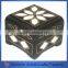 Customized design handmade velvet medal box with ribbon