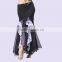 Wholesale hot selling belly dance arabic sexy dance long skirt women fishtail skirt for dance
