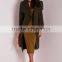 best selling custom lady khaki waterfall coat wholesale
