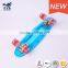 HSJ226 Hot Sale Fish Style PC Material Mini led skateboard lights for kids