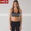 2017 new style custom elastic sports bra with plus size sports bra foe fitness wear