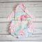 Wholesale Baby Clothes Summer Baby Romper Floral Ruffle Design Bodysuit