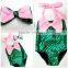 Hot Mermaid Swimsuit With Bow For Girl Two Pieces Girls Swimwear Cute Kids Bathing Suit