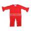 2017 red festival infant& toddler clothing babies pajamas wear baby santa romper