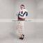 Myfur Wholesale Short Style Colorful Fox Fur Coat for Fashion Girls