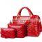 DY0067Z Europea fashion snakeskin ladies pu bag set 3pcs bag set