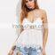 Runwaylover 5469 Europea SEXY STRAP LACE DESIGN SUMMER TOP