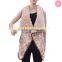 stocked extended sizing sherpa leather vest